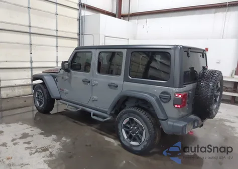 2019 Jeep Wrangler Unlimited Rubicon 4X4 z USA, uszkodzony, nr VIN 1C4HJXFN5KW546885